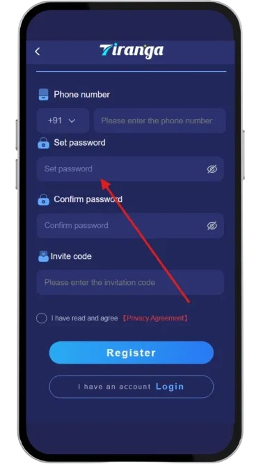 Create a secure & strong password